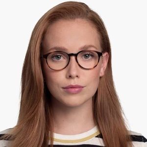 Warby Parker Watts frames sugar maple NEW